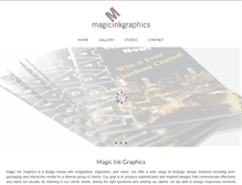 Tablet Screenshot of magicinkgraphics.com